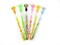 TINYMILLS 24 Pcs Bumble Bees Honeybees Multi Point Stackable Pencil with Eraser for Party Favors